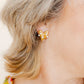 Bristol Heart Pearl Earrings