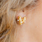 Bristol Heart Pearl Earrings