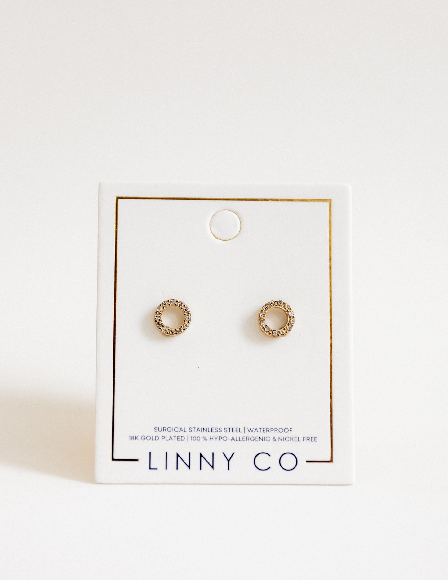 Screwback Stud - Lainey - Gold