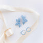 Holly Mini Hoop Earrings - Bluebell