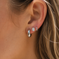 Huggie & Screwback Stud Set - New York