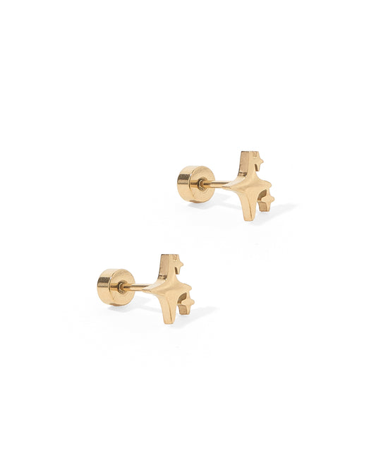 Screwback Stud Earrings - Estelle