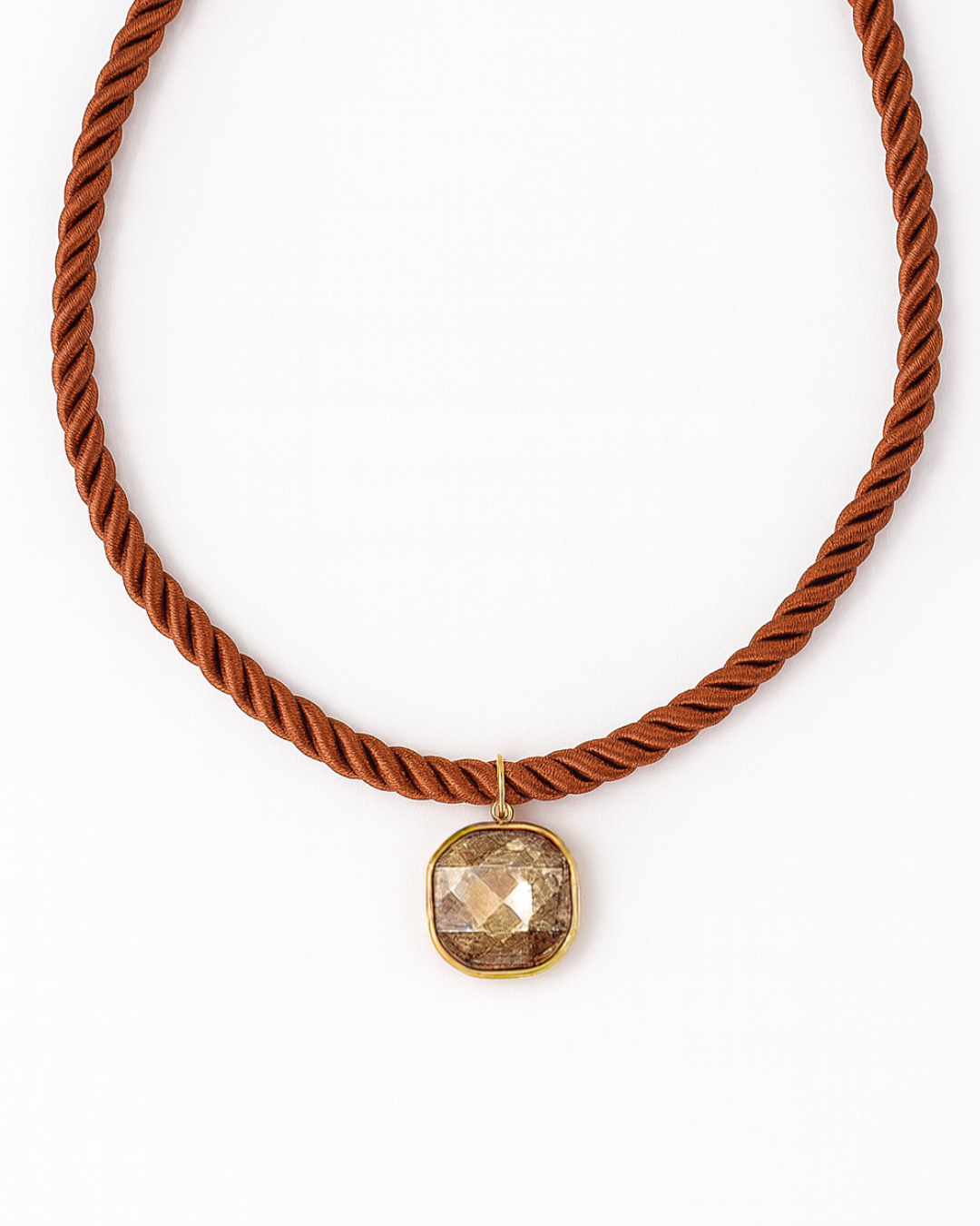 Necklace - Tailyn Rope Rust