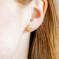 Screwback Stud Earrings - Texas A&M Alice Logo Gold