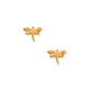 Screwback Stud Earrings - Dragonfly
