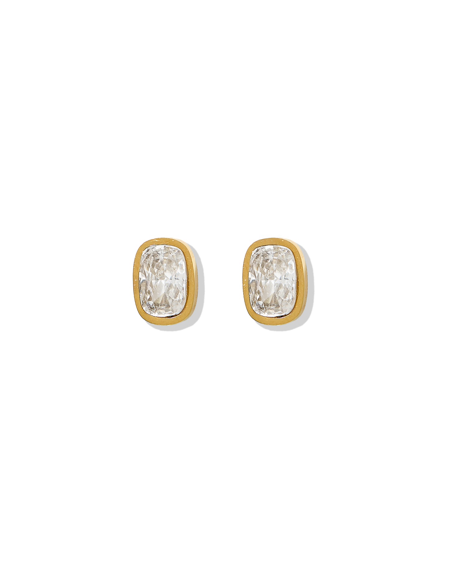 Screwback Stud Earrings - Kay Clear