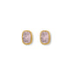 Screwback Stud Earrings - Kay Pink