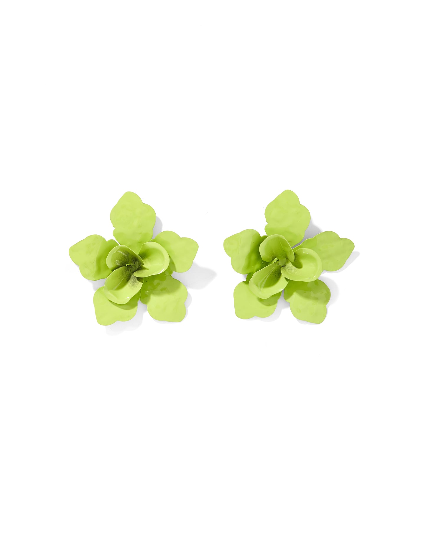 Maxine Statement Earrings - Green