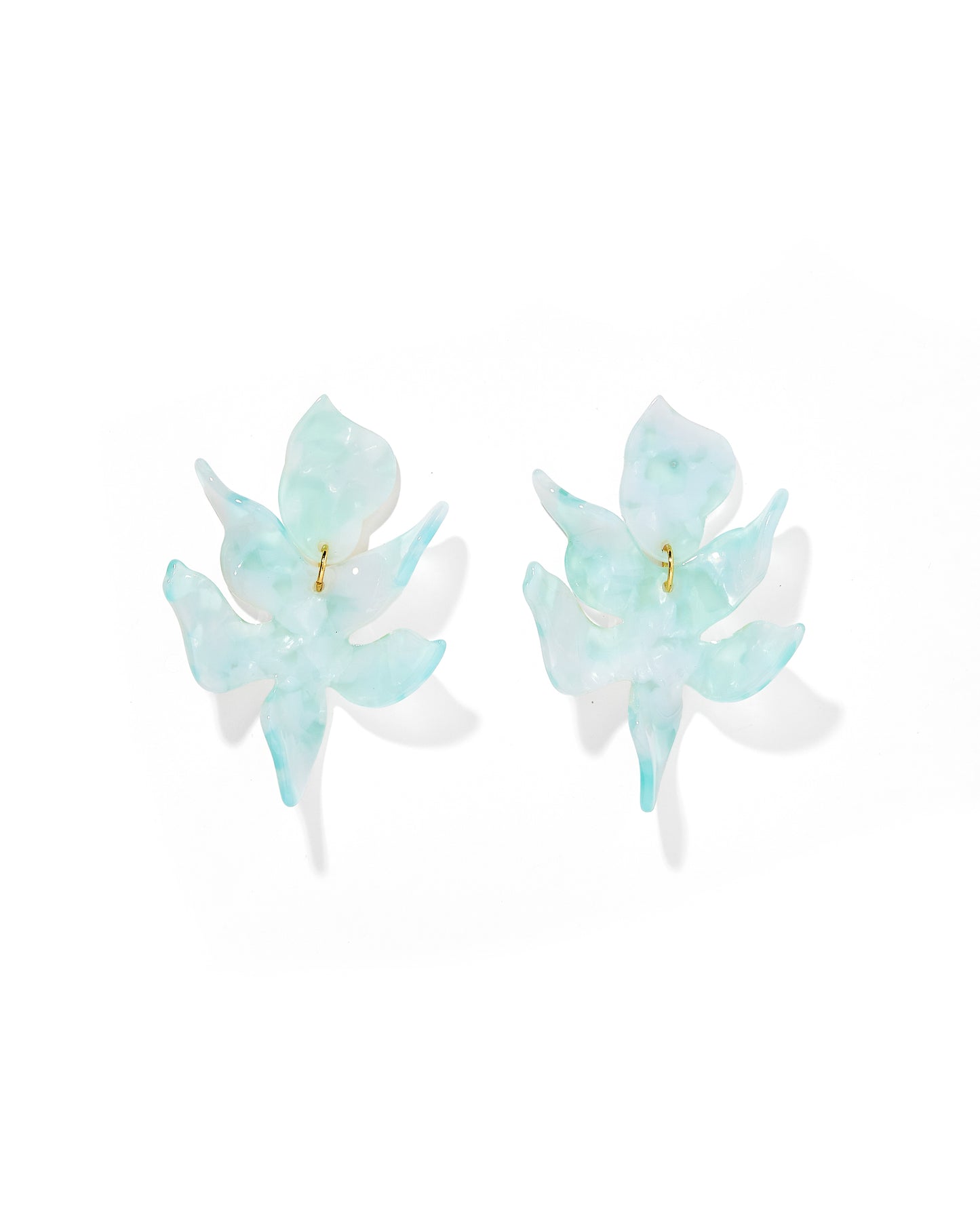 Flora Statement Earrings - Jelly Mint
