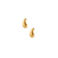 Screwback Stud Earrings - Emma Gold