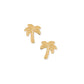 Screwback Stud Earrings - Palm Tree Gold