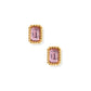 Screwback Stud Earrings - Madison Pink