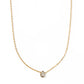 Necklace - Paloma Pear Drop Gold