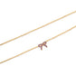 Necklace - Sadie Bow Purple