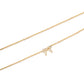 Necklace - Sadie Bow White