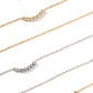 Necklace - Paloma Pear Drop Silver
