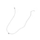 Necklace - Paloma Pear Drop Silver