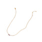 Necklace - Sadie Bow Purple