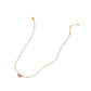 Necklace - Sadie Bow Maroon