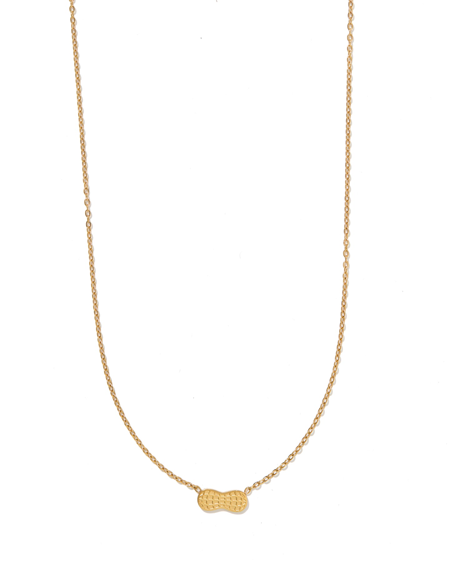 Necklace - Peanut Gold