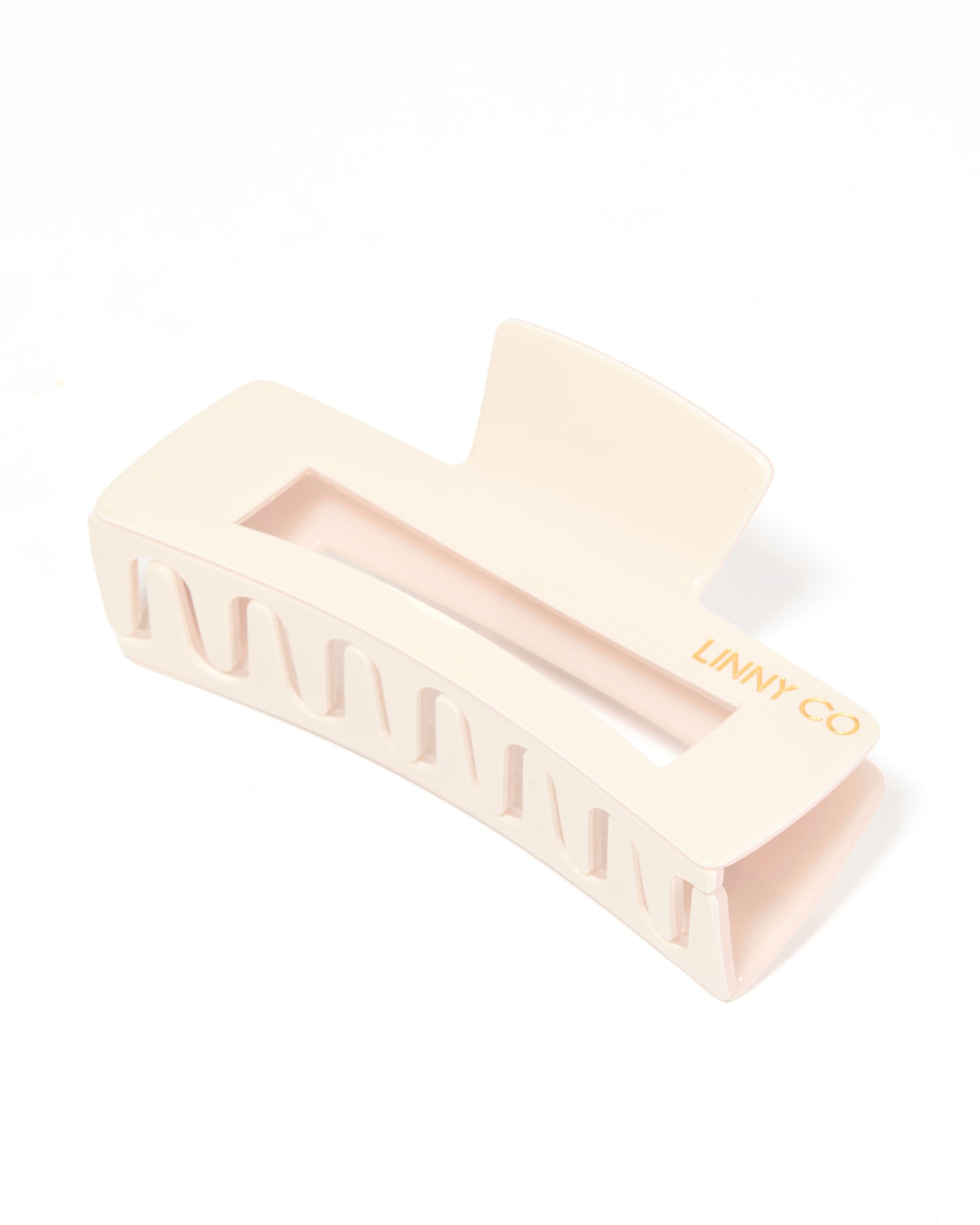 Hair Clip - Harper - Ivory/Tan Two-Tone