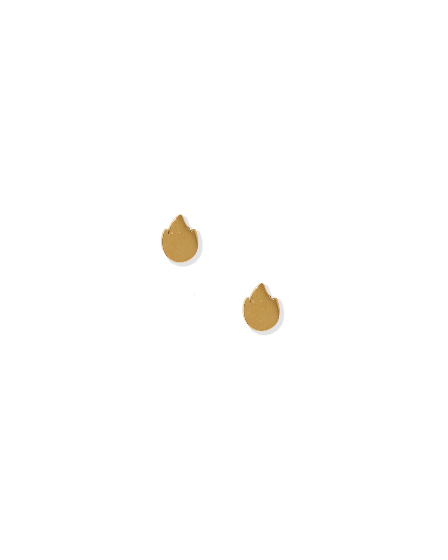 Screwback Stud Earrings - Micro Flame