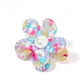 Hair Clip - Gigi - Pearl Center - Rainbow