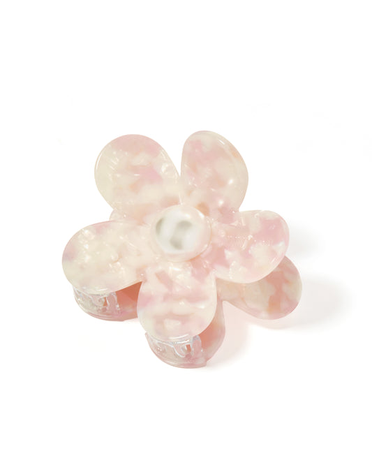 Hair Clip - Gigi - Pearl Center - Blush