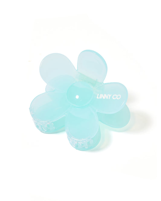 Hair Clip - Gigi - Neon Aqua