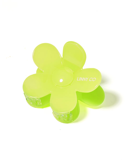 Hair Clip - Gigi - Neon Yellow