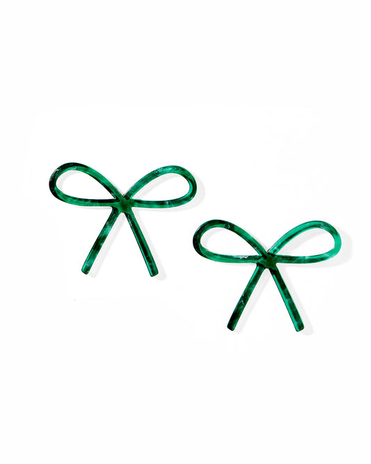 Lola - Forest Green - Earrings