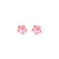 Screwback Stud Earrings Lux - Candy Star Bubblegum Pink