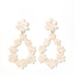 Bianca - White Shell - Earrings