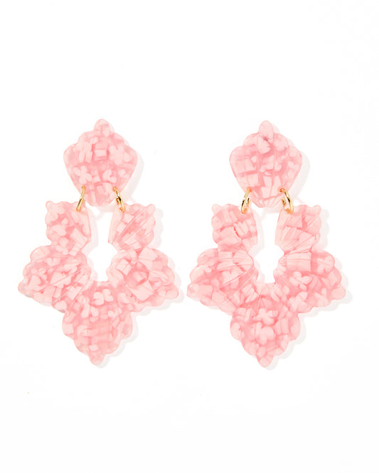 Michelle - Pink Taffy - Earrings