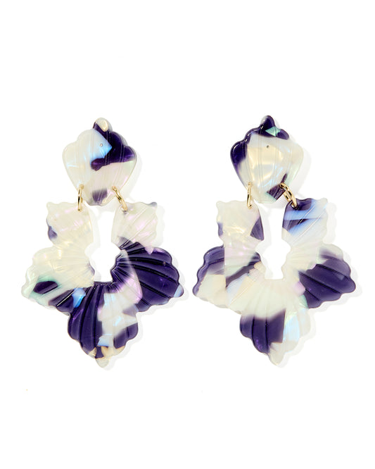 Michelle - Midnight Rain - Earrings