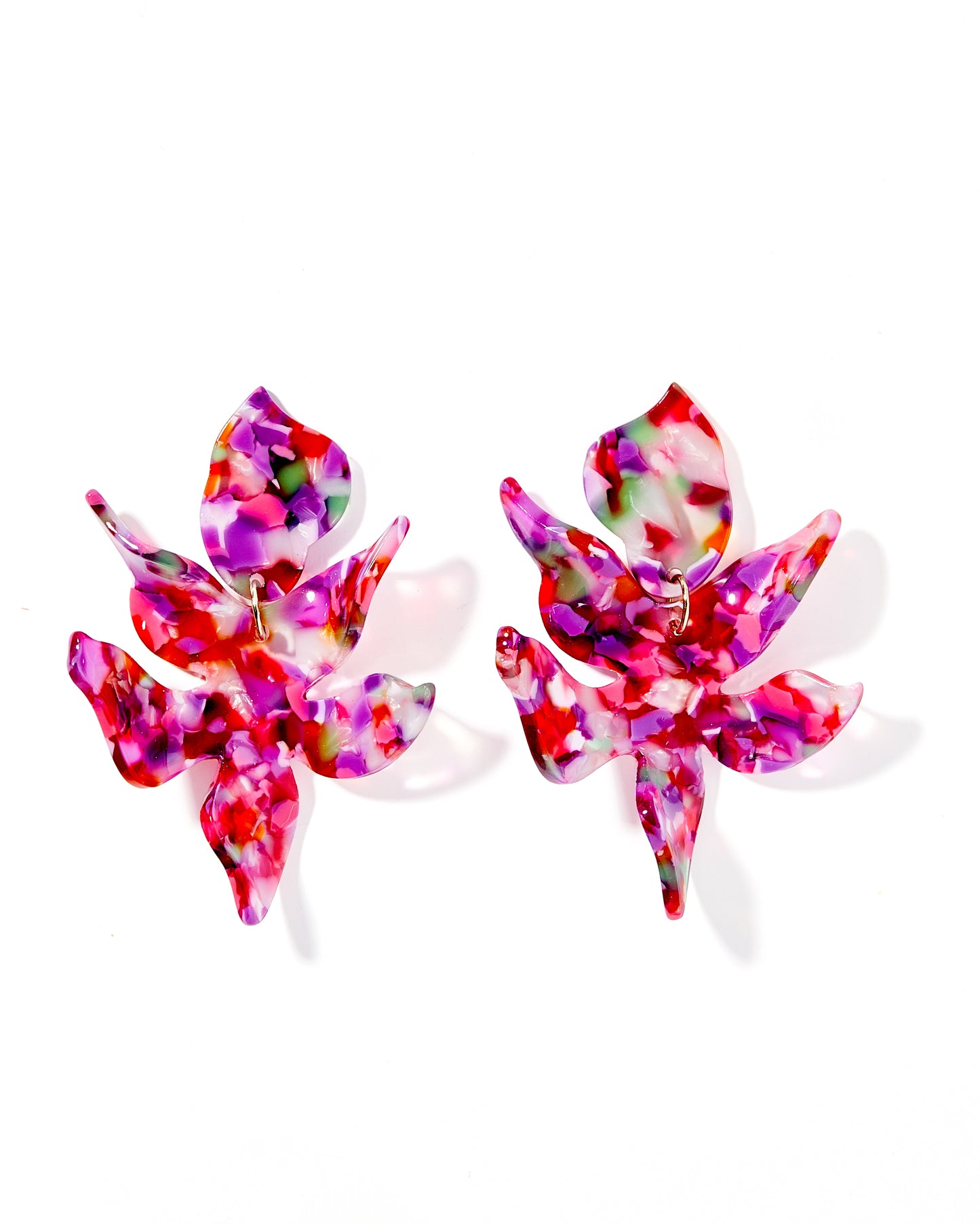 Flora - Pink Multi - Earrings