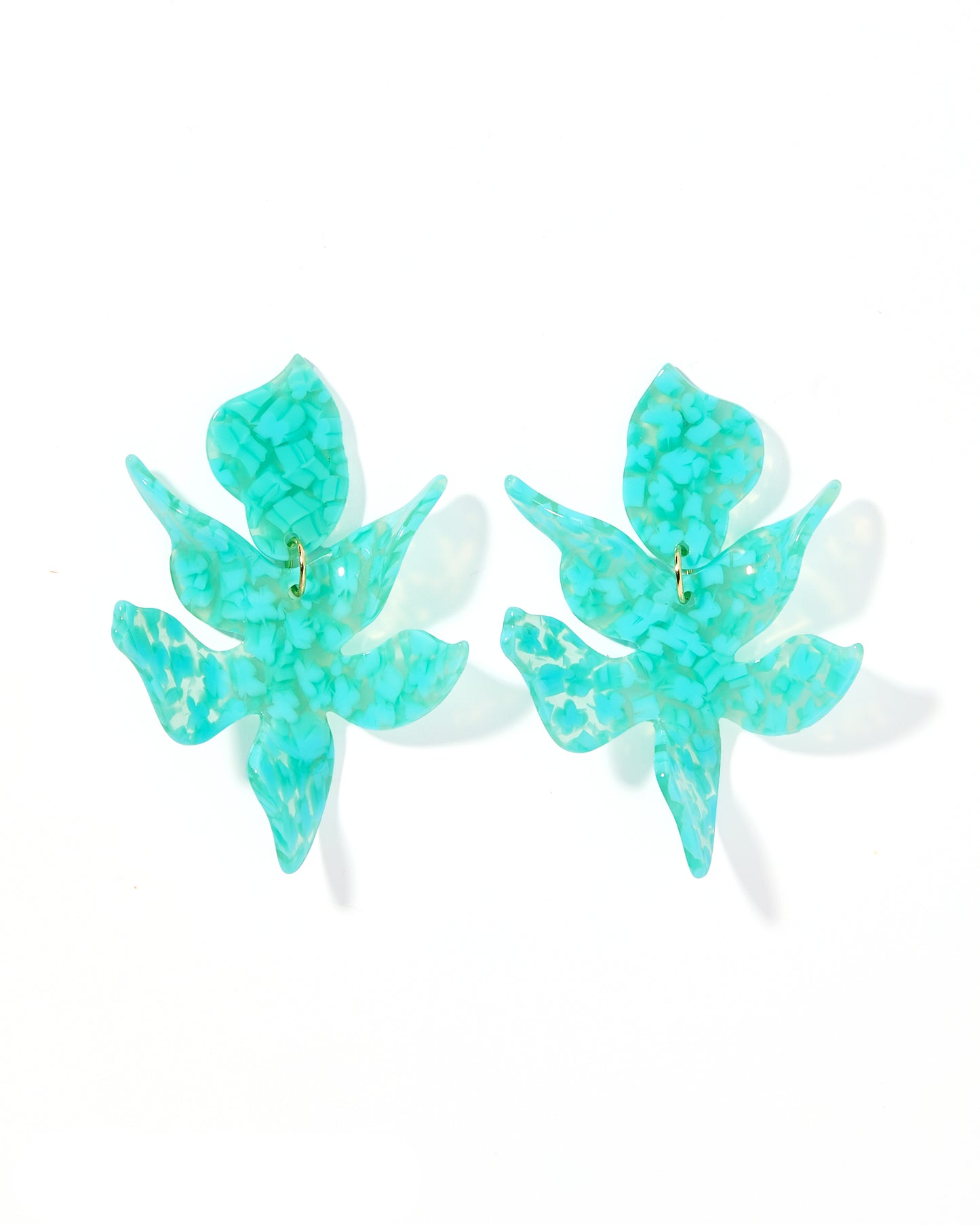 Flora - Aquamarine - Earrings