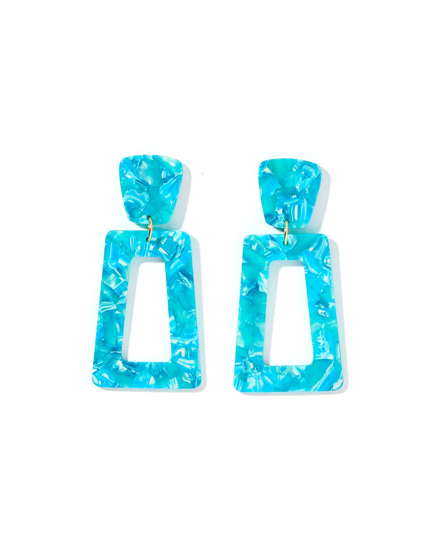 Kennedy - Atlantis Teal - Earrings