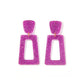 Kennedy - Purple Glitter - Earrings