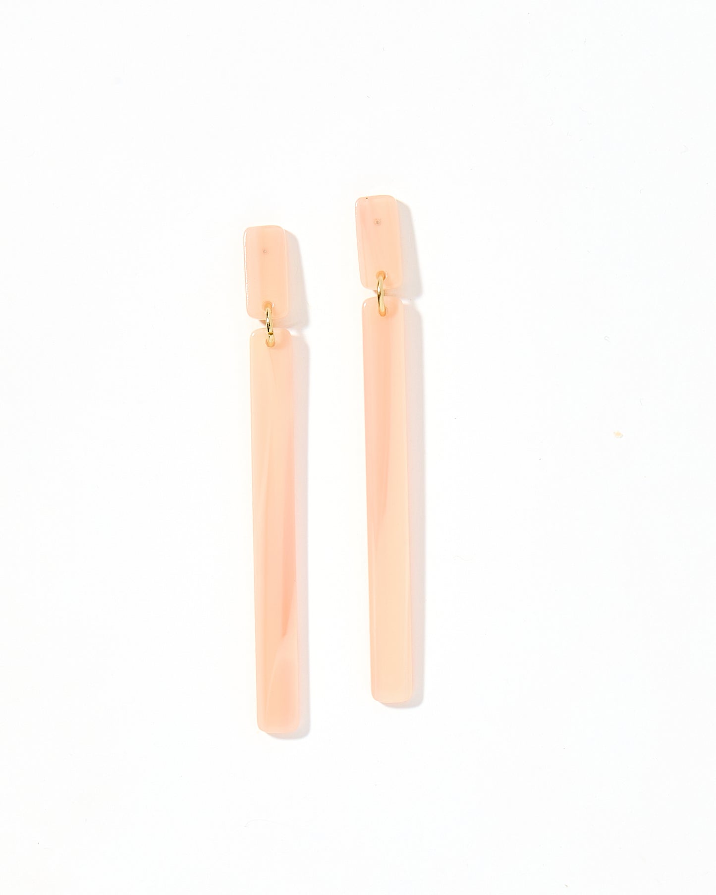 Keli - Blush Satin - Earrings