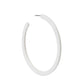 Holly - Mega Hoop - True White - Earrings