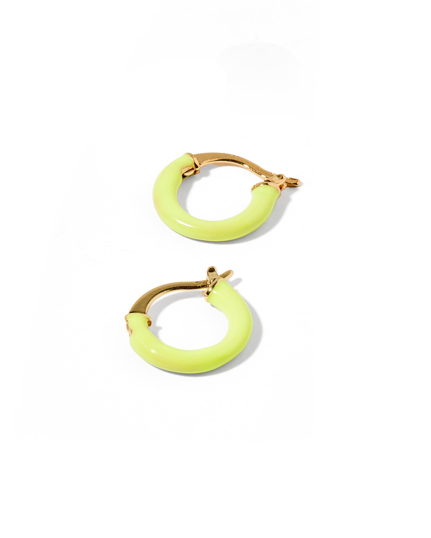 Mia - Gold-Filled - Neon Yellow