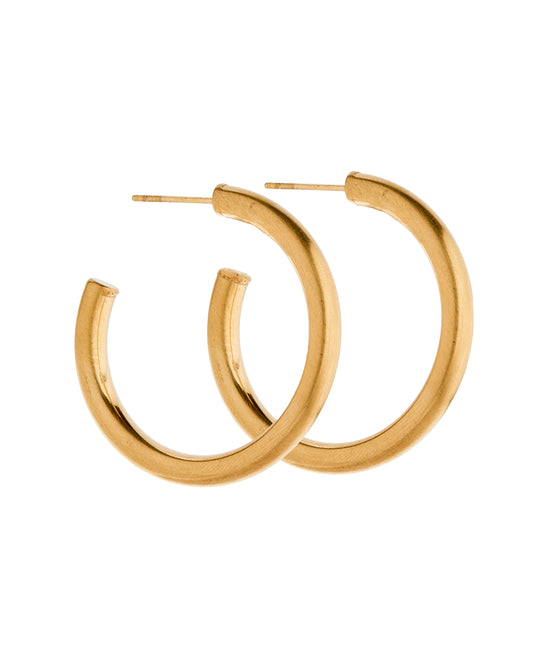 Avery - Gold Hoop - Earrings