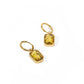 Huggie Charm Earrings - Diana Champagne