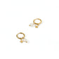 Huggie Charm Earrings - Cora Pearl