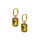Huggie Charm Earrings - Diana Champagne