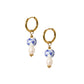 Huggie Charm Earrings - Beverly