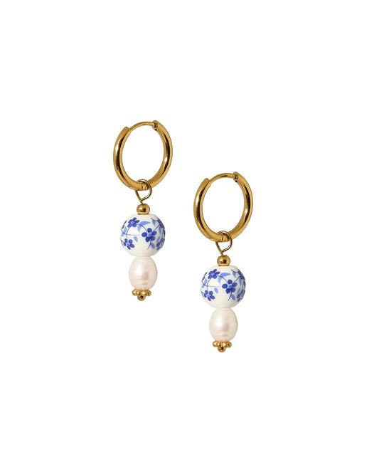 Huggie Charm Earrings - Beverly