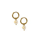 Huggie Charm Earrings - Cora Pearl