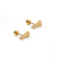 Screwback Stud Earrings - Cheer